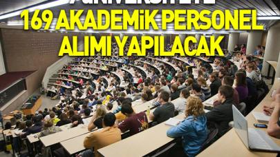 9 üniversitede 169 akademik personel alımı yapılacak - Başvuru tarihleri ve şartları