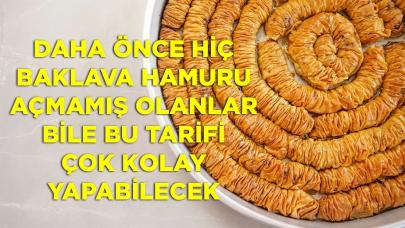 Daha Önce Hiç Baklava Açmamış Olanlar Bu Tatlıyı Bayramda Mutlaka Yapın