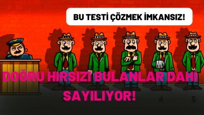 Sadece dahiler buluyor! 10 saniye içinde resimdeki hırsızı bulabilir misiniz?