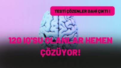 Bu testi insanların sadece yüzde 3'ü çözebildi!