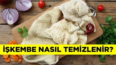 İşkembe nasıl temizlenir? İşte kolay işkembe temizleme resimli anlatımı