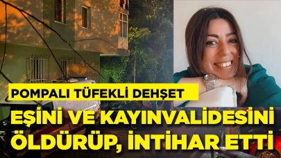 Karısını ve kayınvalidesini öldürüp intihar etti