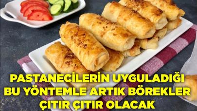 Pastanecilerin Uyguladığı O Yöntem, Artık Çıtır Çıtır Olacak