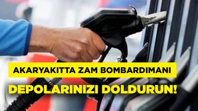 Akaryakıtta zam bombardımanı! Depolarınızı şimdiden doldurun… Güncel benzin, mazot ve LPG fiyatları 11 Temmuz 2023