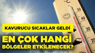 Kavurucu sıcaklar geliyor! En çok hangi iller etkilenecek? Hangi saatler arasında sokağa çıkılmaması gerekiyor?