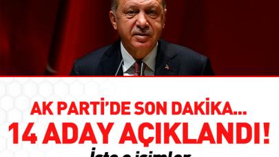 AK Parti 14 ildeki belediye başkan adayını açıkladı!