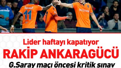 Başakşehir Ankaragücü deplasmanında