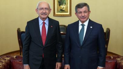 Ahmet Davutoğlu ile Kemal Kılıçdaroğlu bir araya geldi