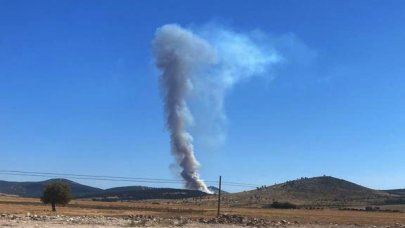 Gaziantep'te orman yangını: Havadan ve karadan müdahale ediliyor