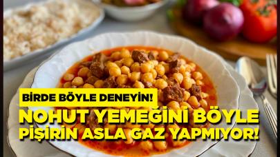 Nohut yediğinizde gaz yapıyorsa böyle birde böyle deneyin gaz sancısından kurtulun!