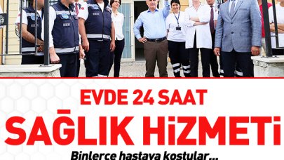 24 saat evde sağlık hizmeti