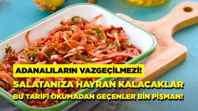 Kebapçı usulü tablacı salatası tarifi : Herkes salatanızın sırrını soracak!