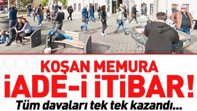 Koşan memura iade-i itibar