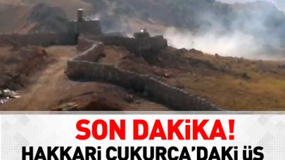 Hakkari'de üs bölgesine terörist saldırısı