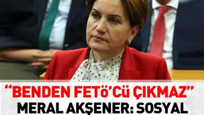 Akşener: Sosyal medyadan söveni engelliyorum