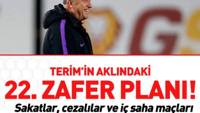 Terim'in 22. zafer planı