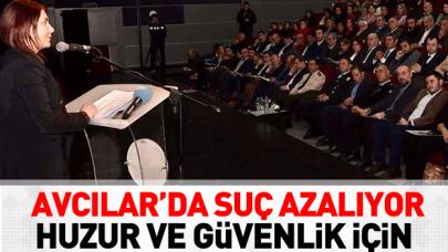 Avcılar’da suç azalıyor