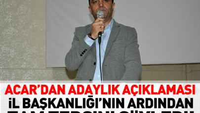 Adaylıktan çekilmedim