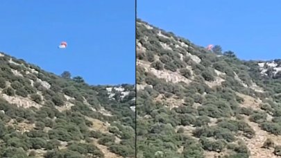 Yere metreler kala ölümden döndü! 'Yedek paraşüt' hayatını kurtardı