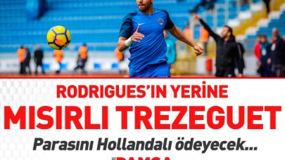 Rodrigues'in yerine Trezeguet