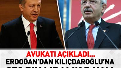 Cumhurbaşkanı Erdoğan'dan CHP lideri Kılıçdaroğlu'na 250 bin liralık dava