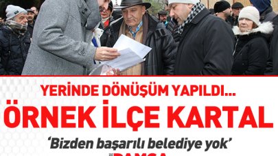 Kartal'da yerinde dönüşüm yapıldı