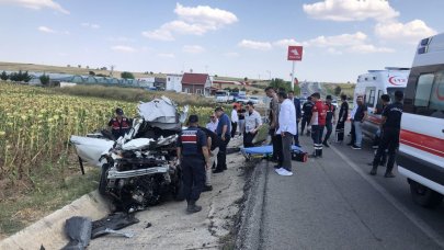 Feci kaza: 1 polis öldü, 2'si polis 5 yaralı