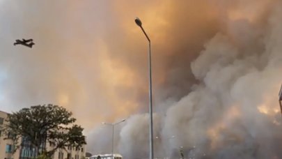 Çanakkale'deki orman yangını 3'üncü gününde kontrol altında