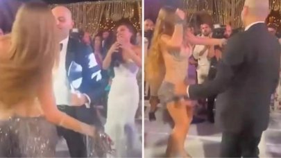 Dansözü gören damat, gelini bıraktı ve dans etmeye başladı