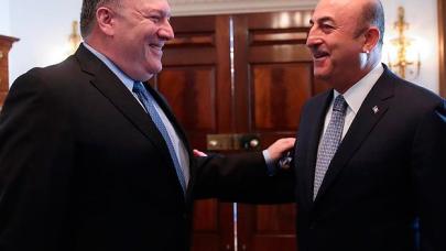 Çavuşoğlu Pompeo ile görüştü