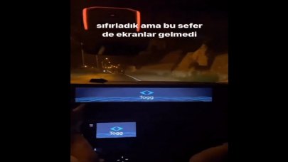 TOGG bir anda böyle kapandı