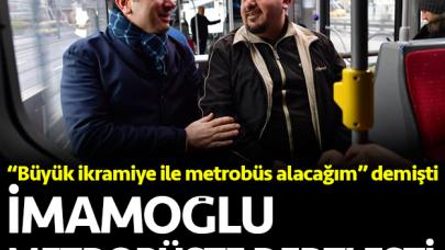 Metrobüste dertleştiler