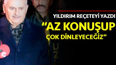 Az konuşup çok dinleyeceğiz