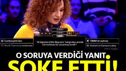 30 Ağustos sorusuna şoke eden yanıt!