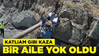 Katliam gibi kaza: 4 kişi hayatını kaybetti