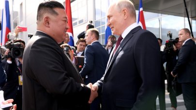 Putin ile Kim Jong-un bir araya geldi