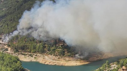 Antalya'da orman yangını