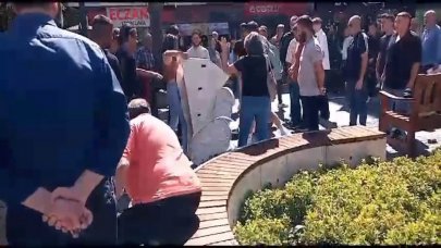 SMA’lı Sümeyye için kurulan yardım standına saldırı