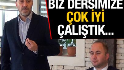 Biz dersimize çok iyi çalıştık