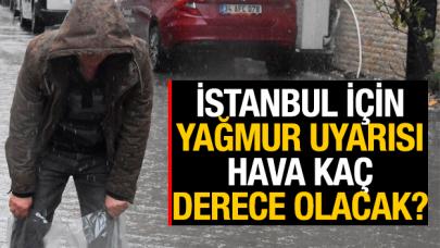 Meteoroloji'den istanbul için yağmur uyarısı!