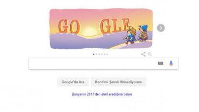 Google'dan 2018'nin ilk günü Doodle'ı