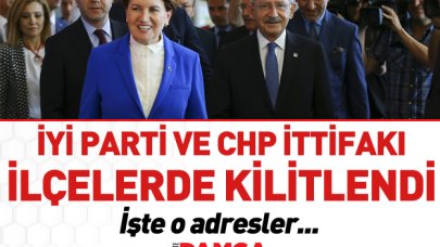 İttifak ilçelerde kilitlendi