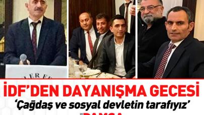 İDF’den dayanışma gecesi