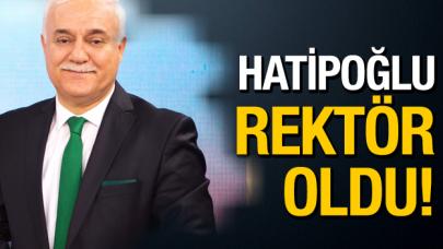 Nihat Hatipoğlu Resmi Gazete kararıyla rektör oldu