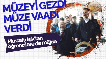 Müzeyi gezdi müze vaadi verdi