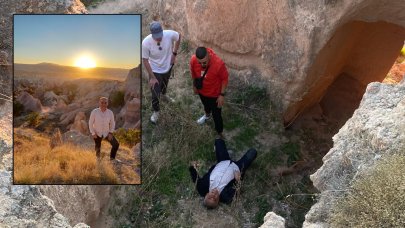 Fotoğraf çektirmek istedi, soluğu hastanede aldı