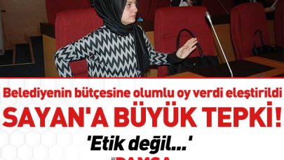 Gaziosmanpaşa Belediyesi'nin bütçesine olumlu oy verdi eleştirildi: Etik değil!