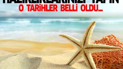 2018 Yılı resmi ve dini tatillerin tarihleri belli oldu! 9 günlük tatiller var mı