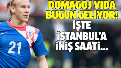 Domagoj Vida İstanbul'a geliyor! Vida'nın uçağı nerede - Uçuş takip sistemi