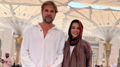 Engin Altan Düzyatan ve Neslişah Alkoçlar çifti Medine'yi ziyaret etti